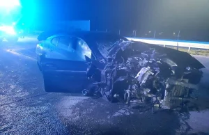 Strażacy od razu udokumentowali udział BMW w wypadku, policja pominęła