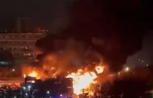 W Moskwie pożar w pobliżu Instytutu Naukowo-Badawczego Instrumentów Precyzyjnych
