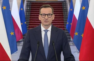 Morawiecki: Trwa atak na Europę, granice nie są bezpieczne.