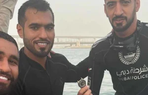 Takie rzeczy tylko w Dubaju: Policja zanurkowała po luksusowego Rolexa!