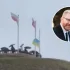 Poseł Grzegorz Braun usunął ukraińską flagę ze szczytu Kopca Kościuszki