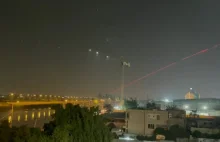 C-Ram w działaniu ,obrona przed atakiem rakietami na ambasade USA w Bagdadzie