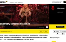 "Satanistyczny koncert w Rzeszowie" - salon24.pl w formie