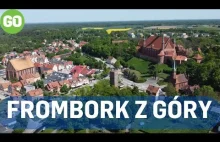Frombork [4K] - Warmia i Mazury widziane z góry