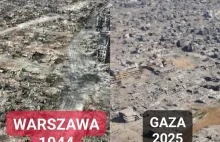 Warszawa 1944 vs Gaza 2025 ....