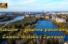 Rzeszów - panoramy Zalewu Wisłoka i Żwirowni (dron 4K)