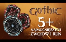 5+ NAJPOTĘŻNIEJSZYCH zwojów i run z Gothic 1