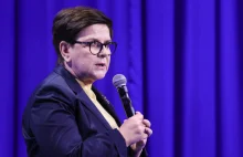 Premier Szydło skomentowała słowa Denysa Szmyhala. "Powinien przeprosić"