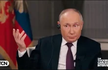Putin: " Polska kolaborowała z hitlerem" wywiad Tucker Carlson