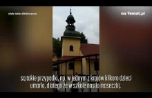 Ksiądz poleca odkażanie wodą święconą