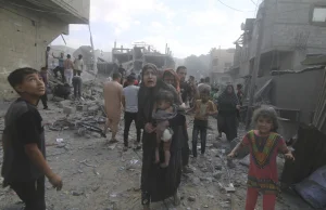 Izrael zbombardował szpital w Gazie. Co najmniej 500 zabitych.