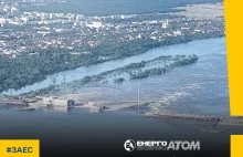 Wysadzenie tamy na Zaporożu zagraża tamtejszemu atomowi i służy propagandzie Ros
