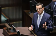 Morawiecki zaapelował do posłów. Sala wybuchła śmiechem