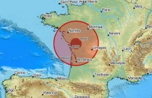 Francja: Trzęsienie ziemi w kraju.
