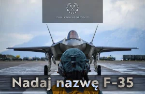 Konkurs na nazwę dla polskich F-35