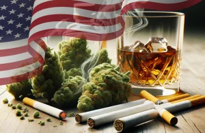 3 na 5 Amerykanów uważa, że alkohol i tytoń są bardziej szkodliwe niż marihuana