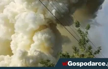 Rosja: Potężny pożar fabryki baterii (Wideo) - wGospodarce.pl