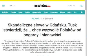 Niezależna.pl w imię PiS postawiła na karygodne wartości