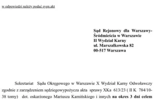 Mariusz K. i Maciej W. zostaną zatrzymani w ciągu 3 dni