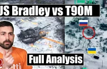 Obszerna analiza memowej egzekucji ruskiego T90M przez Bradl