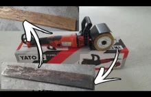 Szlifierka walcowa firmy Yato Satyniarka