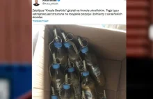 Wybuchowa woda. Ukraińcy robią koktajle Mołotowa z butelek po "Kropli Beskidu"