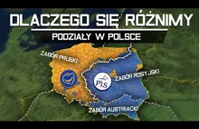 Podziały Polski na mapie