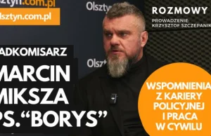 [WIDEO] Rozmowa z nadkomisarzem Marcinem Mikszą ps. „Borys”