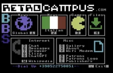 Retrocampus czyli jak wyglądałby Internet na Commodore 64?