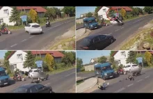 Policja opublikowała przerażające nagrania i apeluje do kierowców.
