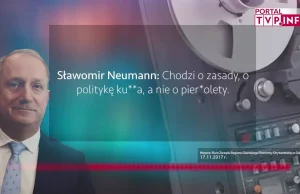 Neumann o wyborze wiceprezesa: W d*pie mam kto, ma być z PO
