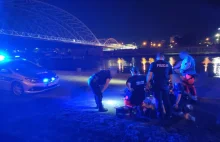 Akcja ratunkowa przerodziła się w szarpaninę z policją. Użyto tasera