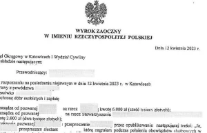 Policjantka z Katowic wygrała w sądzie z kobietą, która nagrała jej interwencję