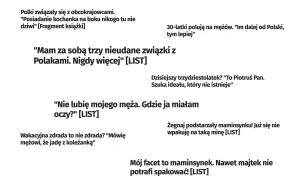 "Brudni, nudni, skąpi". Onet szczuje na polskich mężczyzn.