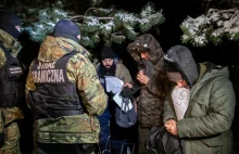 Straż Graniczna pomorze migrantom nielegalnie przedostającym się z Białorusi