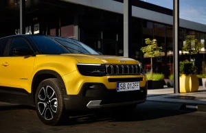 Jeep Avenger został uznany za najlepszą nowość projektową 2023 roku