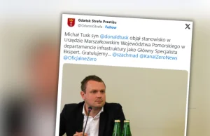 Syn Donalda Tuska dostał nową pracę w Urzędzie Marszałkowskim