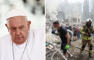 Papież zabrał głos ws.ataku na szpital dziecięcy w Kijowie.Nie wspomniał o Rosji