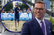 Tajemniczy uczestnik triatlonu. Okazało się, że to prezydent