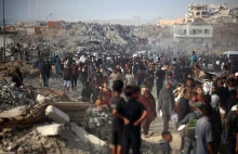 Kolejny atak w Strefie Gazy. Co najmniej 14 osób nie żyje