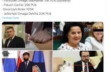 Afera zegarkowa w PiS, Dworczyk@wp.pl ukrywa podatnikom zegarek za100k-twitter