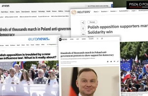 Marsz 4 czerwca w Warszawie. Zagraniczne media komentują