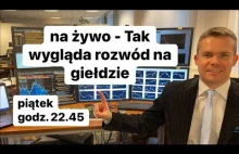 Tak wygląda rozwód na giełdzie