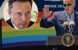 Elon Musk krytykuje Bidena i LGBT: "TO NIE WASZE DZIECI"