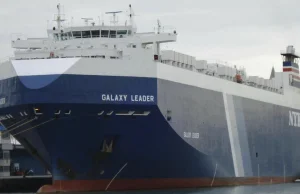 Morze Czerwone. Statek handlowy Galaxy Leader porwany przez milicję Huti