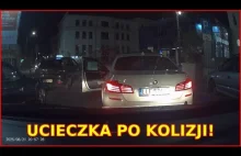 Kolizja z BMW i ucieczka z miejsca zdarzenia