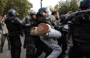 Zamieszki we Francji podczas propalestyńskich manifestacji - RMF 24