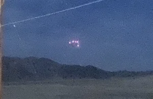 Trójkątne UFO zaobserwowane w USA ujawnia bezradność wojska [ENG]
