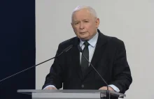 Reparacje wojenne. Kaczyński reaguje na słowa Tuska.