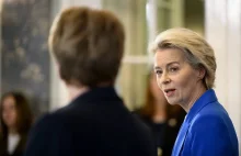 Politico: Bruksela wyciszyła info o tym, że von der Leyen była hospitalizowana